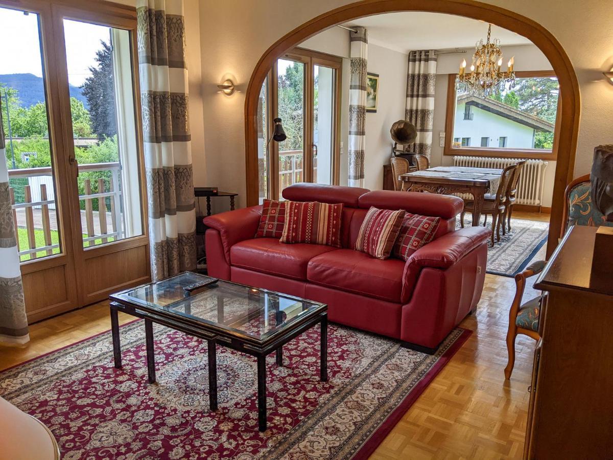 Le Vintage Grand Appartement 4 Etoiles Avec Jardin Proche Du Lac Annecy Exterior foto